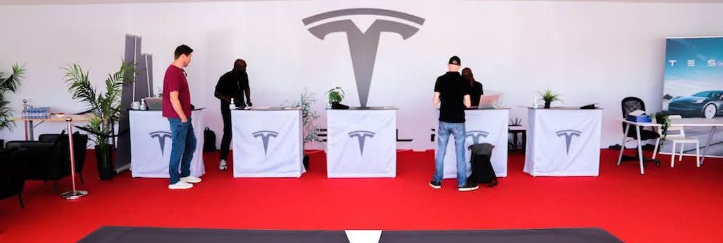 Tesla showroom opens in Valenton 
