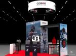 Stand d'exposition sur-mesure au CES pour Cosmo Connected