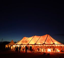 Mariage dans les Hauts-de-France dans une tente transparente