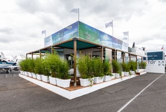 Outdoor stand for the 2019 Paris Air Show