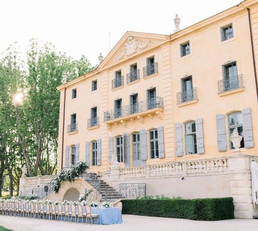 Mariage en plein air au Château Fonscolombe Atawa