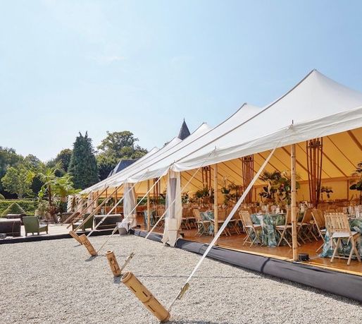Atawa location tente bambou au château de Canisy Normandie